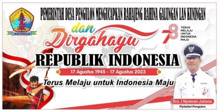 Selamat Hari Raya Galungan Lan Kuningan dan Dirgahayu Republik Indonesia Ke-78