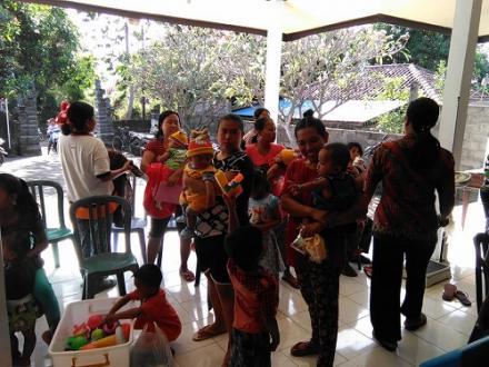 POSYANDU DI BANJAR DINAS BUKIT SARI DESA PENGULON