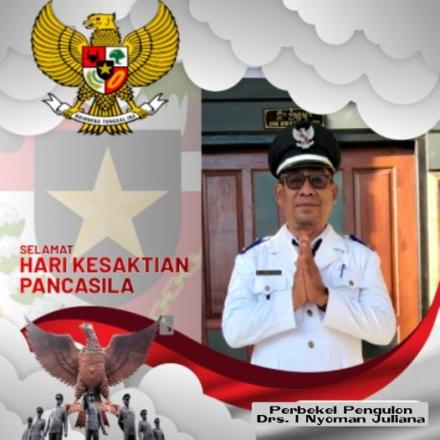 Selamat Memperingati Hari Kesaktian Pancasila! 