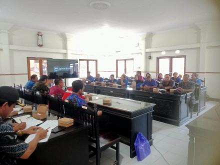 Sosialisasi Anti Korupsi Berbasis Tri Kaya Parisudha Perkuat Tata Kelola Pemerintahan Desa